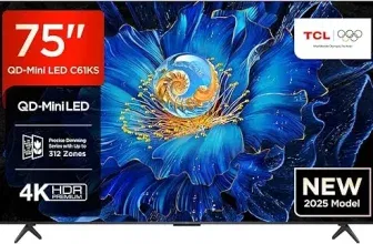 TCL 75C61KS 75 Zoll QD-Mini LED TV für 699,00 € inkl. Versand