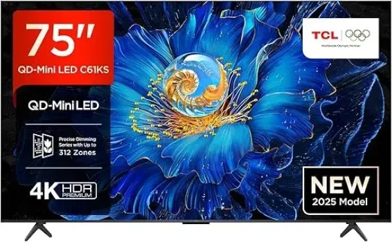 TCL 75C61KS 75 Zoll QD-Mini LED TV für 699,00 € inkl. Versand