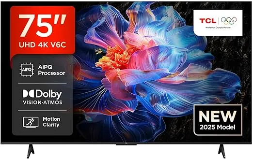 Schnäppchen, Deals Und Rabattcodes Des Tages - Tcl 75V6C 75 Zoll Direct Led Tv
