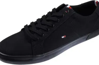 Tommy Hilfiger Herren Vulcanized Sneaker Schuhe (Gr. 39 bis 47) für 27,96 € inkl. Prime-Versand