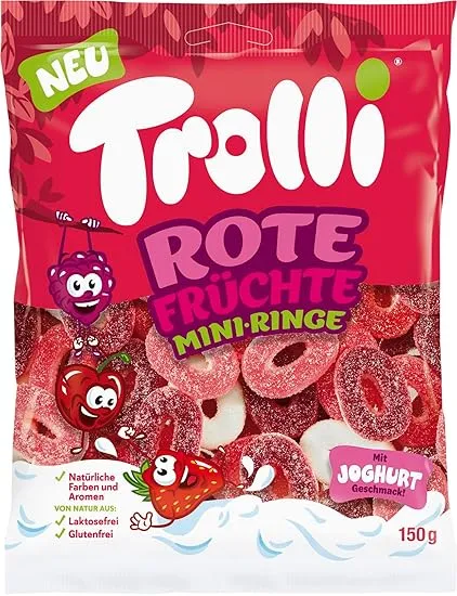 Schnäppchen, Deals Und Rabattcodes Des Tages: Trolli Rote Früchte Mini Ringe 150 G