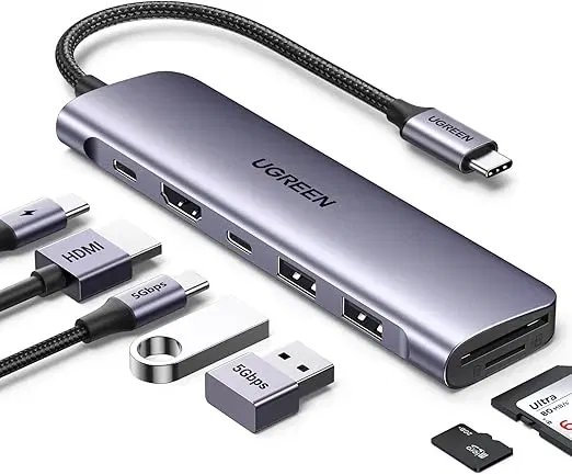 Schnäppchen, Deals Und Rabattcodes Des Tages - Ugreen Revodok Usb-C Hub 5Gbps 4K Hdmi Pd100W Usb 3.0