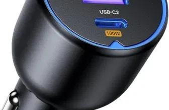 UGREEN Zigarettenanzünder USB C 130W Auto zubehör Auto Ladegerät 3-Port Auto für 18,99 € inkl. Prime-Versand (statt 24,99 €)
