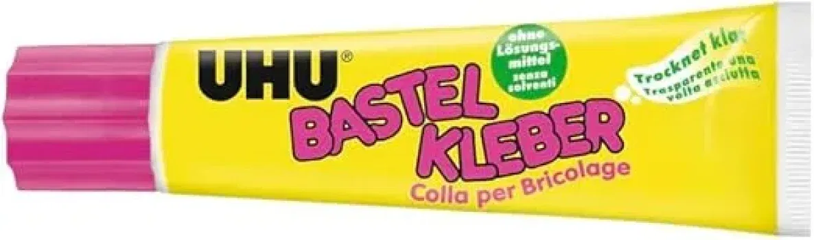 UHU Bastelkleber Standtube Lösungsmittelfreier Weißleim 90 g für 2,95 € inkl. Prime-Versand (statt 3,25 €)