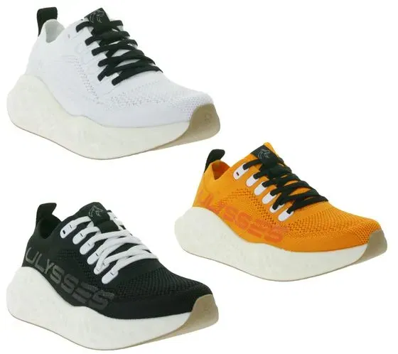 Schnäppchen, Deals Und Rabattcodes Des Tages - Ulysses Honi Lauf Schuhe Mit Adaptive Running System Sneaker Fitness Schuhe Schwarz Orange Oder Weiss