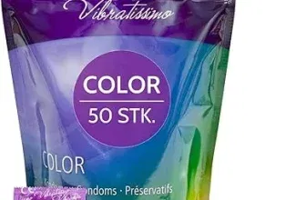 VIBRATISSIMO Color Kondome 50er Pack ab 8,99 € inkl. Prime-Versand
