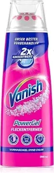 Vanish Fleckenentferner PowerGel – 1 x 200 ml – Gel zur Fleckentfernung ohne Chlor (1x200ml) ab 3,15 € inkl. Prime-Versand (statt 4,50 €)