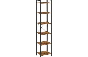 Vasagle Bücherregal vintagebraun-schwarz für 31,99 € inkl. Versand