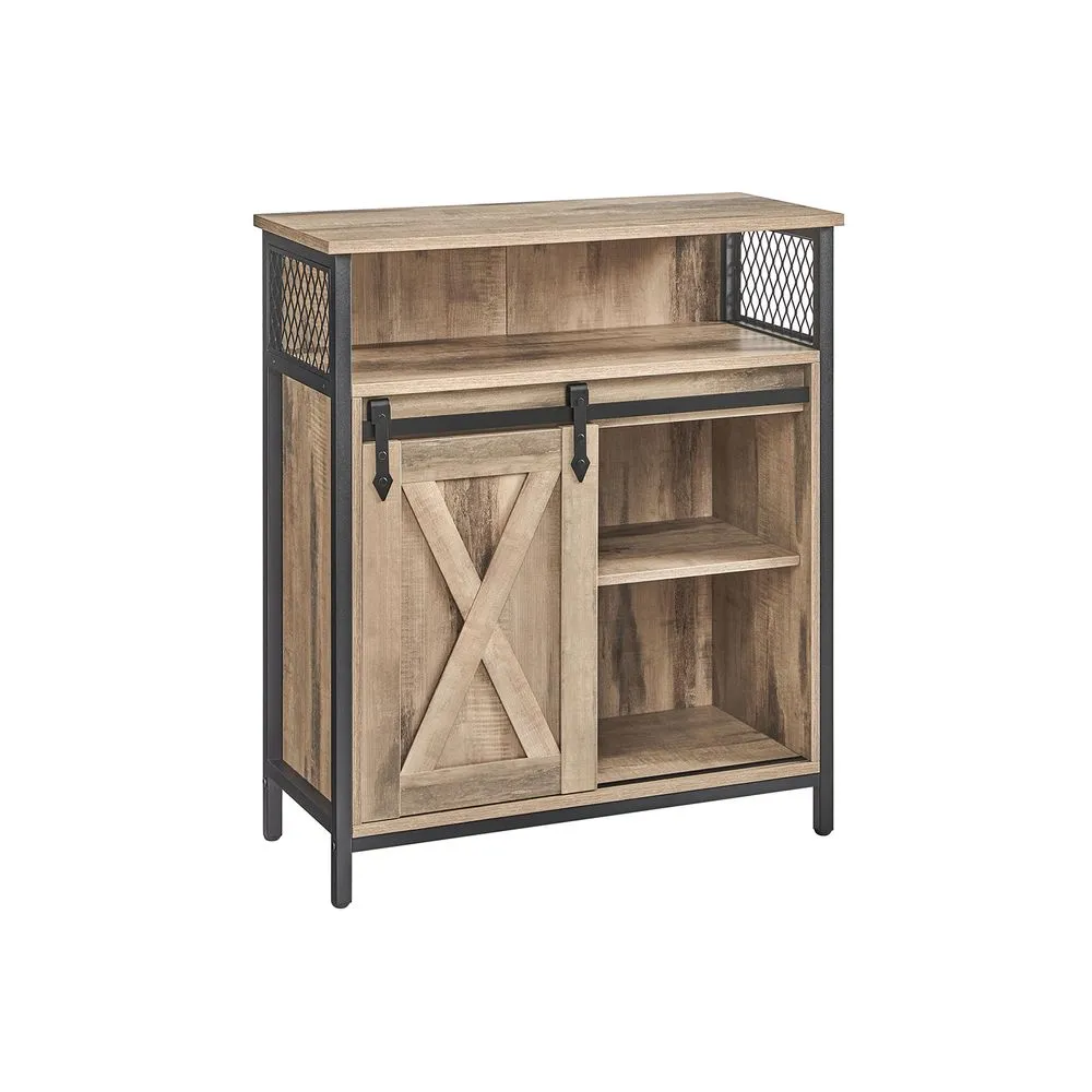 Schnäppchen, Deals Und Rabattcodes Des Tages: Vasagle Sideboard Mit Schiebetür Im Landhausstil