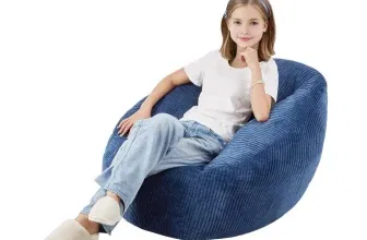 Vevor Sitzsack mit Armlehnen (90X85 cm, blau) für 39,89 € inkl. Versand