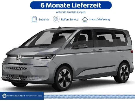 Volkswagen Multivan 2.0 TDI mit 150 PS für 328,00 € / Monat + 1.599,00 € einmalig – LF 0,59 (Privat- und Gewerbekunden)