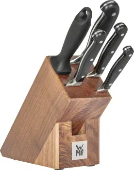 WMF Messerblock Spitzenklasse Plus 6-teilig + Füllartikel ab 81,43 € inkl. Versand (75,48 € bei Abholung)