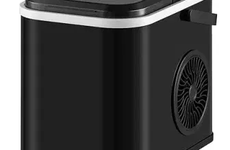 WOLTU Eiswürfelmaschine klein 12kg24hrs Eiswürfelbereiter mit Selbstreinigungsfunktion 2 Größen Ice Maker Maschine Tragbar für 44,99 € inkl. Versand (statt 57,97 €)