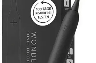 Wondersmile Schallzahnbürste PRO-TÜV-geprüft – Elektrische Zahnbürste 4 Programme (Ultimate Black) für 69,90 € inkl. Versand (statt 89,90 €)