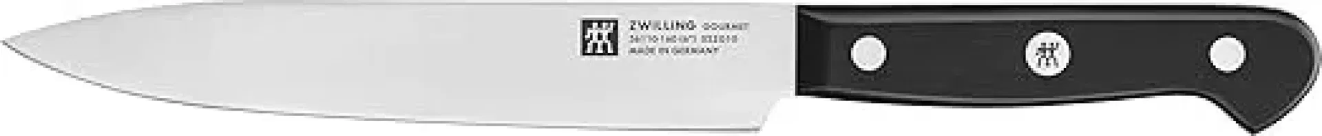 ZWILLING Gourmet Fleischmesser 16 cm Rostfreier Spezialstahl Ergonomischer Kunststoff-Griff Schwarz – Made in Germany für 13,39 € inkl. Prime-Versand (statt 20,38 €)