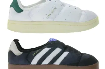Adidas Puffylette Samba oder Stan Smith in Größe 40 1/2 bis 46 Schwarz/Braun oder Weiß/Grün für 39,99 € inkl. Versand (statt 70,90 €)