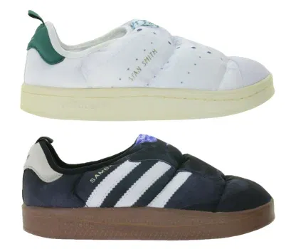 Adidas Puffylette Samba oder Stan Smith in Größe 40 1/2 bis 46 Schwarz/Braun oder Weiß/Grün für 39,99 € inkl. Versand (statt 70,90 €)
