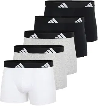 adidas Trunk (5PK) – Active Flex Cotton – Bequeme Unterwäsche für 32,95 € inkl. Prime-Versand (statt 42,67 €)