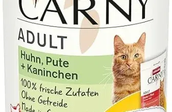 Animonda Carny Adult Huhn Pute + Kaninchen Katzennassfutter (6x400g) ab 7,66 € inkl. Prime-Versand (statt 12,00 €)