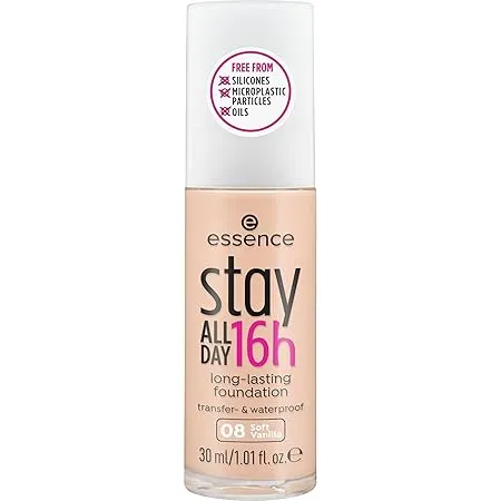Schnäppchen, Deals Und Rabattcodes Des Tages - Essence Cosmetics Stay All Day 16H Long-Lasting Foundation 08