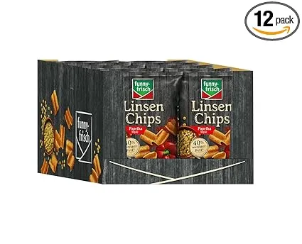 Schnäppchen, Deals Und Rabattcodes Des Tages: Lustige Frisch Linsen Chips Paprika 12Er Pack