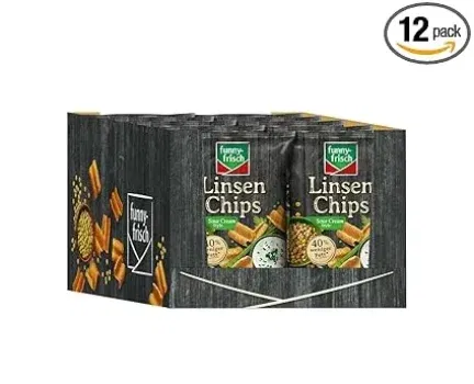 Funny-Frisch Linsen Chips Sour Cream 12er Pack (12 x 90 g) (12x90g) für 19,20 € inkl. Prime-Versand (statt 23,88 €)