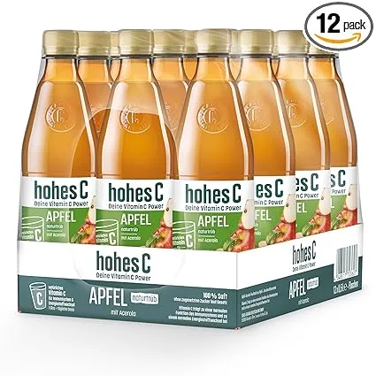 Schnäppchen, Deals Und Rabattcodes Des Tages - Hoher C Apfelsaft 12 X 0,5L Ohne Zuckerzusatz