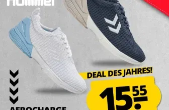 Hummel AEROcharge Fusion Stz Herren Schuhe (2 Farben, Gr. 40,5 bis 49,5) für 20,50 € inkl. Versand