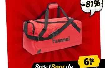 hummel Core Sports Bag Sporttasche 33L rot 204012-3081-S für 11,61 € inkl. Versand
