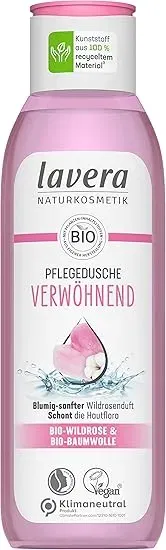 Schnäppchen, Deals Und Rabattcodes Des Tages - Lavera Pflegedusche Verwöhnend Bio Wildrose Bio Baumwolle Naturkosmetik Vegan Duschgel Ph Hautneutral Reinigt Besonders Sanft 1 X 250 Ml