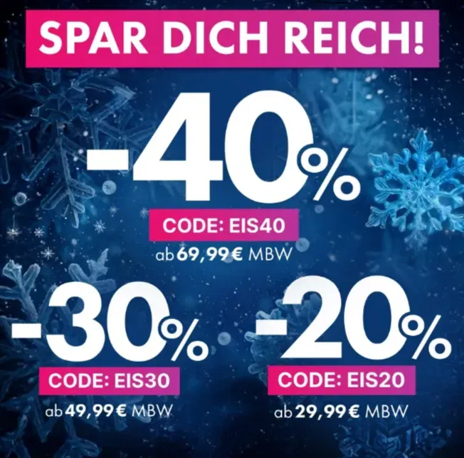 Eis.de Staffelrabatt: Bis zu 40 % sparen durch Gutschein