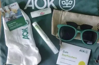 AOK Bayern -Gratis Festivalpaket mit Socken, Sonnenbrille und mehr [Wohnhaft in Bayern]
