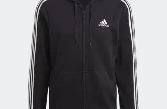 Adidas Essentials French Terry 3-Streifen Kapuzenjacke GK9032 (Gr. XS bis 2XL) für 26,00 € inkl. Versand (statt 40,00 €)