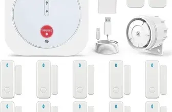 16-teiliges Alarm Set Kabelgebundene Sirene, Tür- und Fenstersensoren 5/2,4G WLAN (5/2,4G WLAN/ Kompatibel mit Alexa Assistent) für 22,46 € inkl. Prime-Versand (statt 70,00 €)