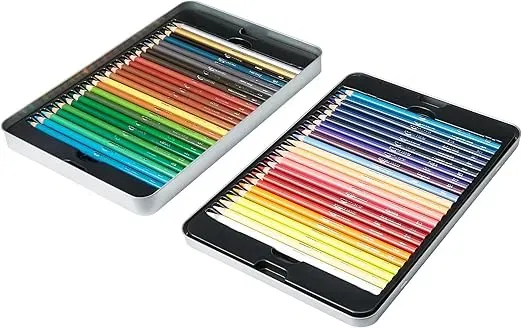 Amazon Basics Buntstifte in Blechdose 48 Stück Farblich sortiert für 7,68 € inkl. Prime-Versand (statt 9,29 €)