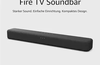 Amazon Fire TV Soundbar 2.0-Lautsprecher mit DTS Virtual:X und Dolby Audio sowie Bluetooth-Unterstützung für 99,99 € inkl. Versand (statt 139,99 €)