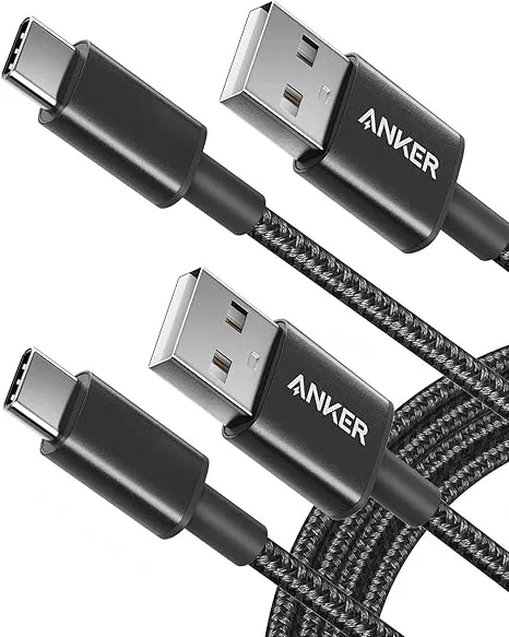Anker USB-C/ USB-A 2.0 Kabel 2 Stück (1,8m) für 7,49 € inkl. Prime-Versand
