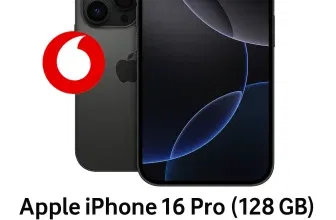 Logitel: Apple iPhone 16 Pro (128 GB) + Vodafone Smart Lite 35 GB 5G für 34,99 € / Monat + 373,99 € einmalig