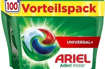 Ariel Waschmittel Pods All-in-1 Flüssigwaschmittel Kapseln 100 Waschladungen ab 18,99 € inkl. Prime-Versand (statt 31,90 €)