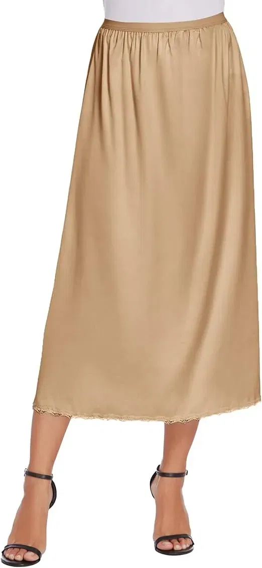 Avidlove Damen Satin Unterrock (7 Farben, Gr. XS bis XXL) für 10,19 € inkl. Prime-Versand (statt 16,99 €)