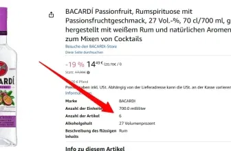 Mengenfehler? 6 mal BACARDÍ Passionfruit Rumspirituose mit Passionsfruchtgeschmack 700 ml für 14,49 € inkl. Prime-Versand (statt 74,00 €)