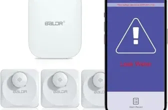 BALDR Smart Wassermelder IP66 (bis zu 100 dB 500M WLAN Wassersensor) für 11,99 € inkl. Prime-Versand (statt 29,99 €)