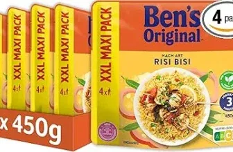 BEN'S ORIGINAL Express Reis XXL Risi Bisi (4x450g Maxi Packung) ab 8,93 € inkl. Prime-Versand (statt 20,37 €)