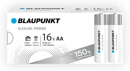 Schnäppchen, Deals Und Rabattcodes Des Tages: Blaupunkt Aa Alkalibatterien Packung Mit 16 Für Wanduhren Und Tv-Fernbedienungen