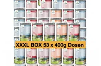 53 x 400G Balduin Premium Hundefutter - Nassfutter 16.06.2025 (MHD 16.06.2025) für 35,88 € inkl. Versand