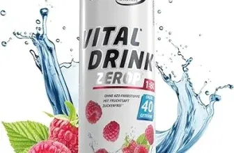 Best Body Nutrition Vital Drink ZEROP® – Himbeere (zuckerfrei 1:80 ergibt 40 Liter Fertiggetränk 500 ml) ab 7,56 € inkl. Prime-Versand (statt 11,87 €)
