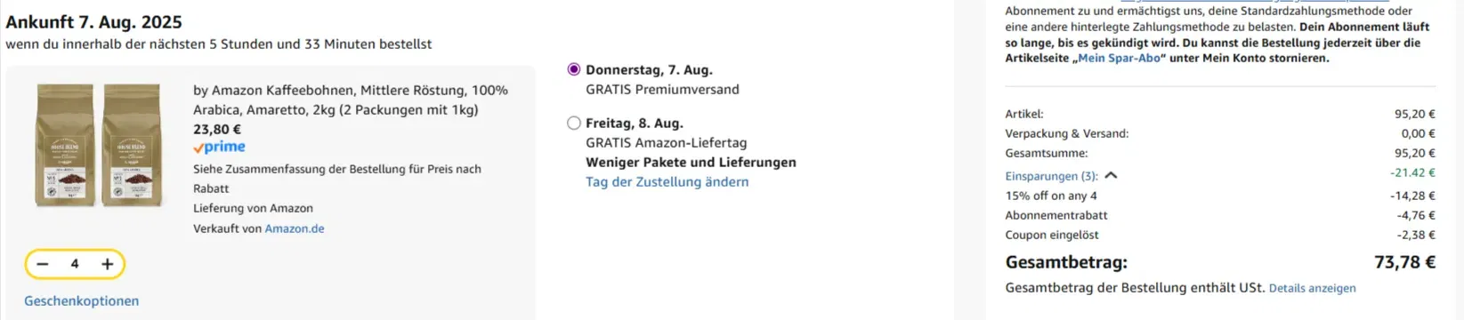Schnäppchen, Deals Und Rabattcodes Des Tages - Bestellung Aufgeben Bei Amazon