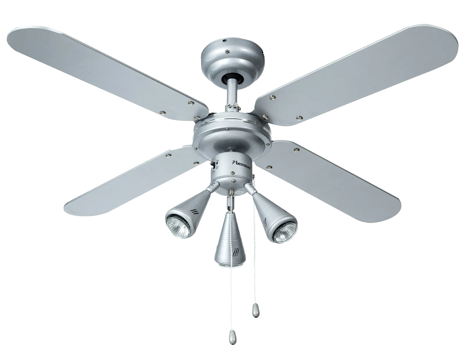 Bestron Deckenventilator mit 3 LED-Leuchten 50 W 102 cm für 30,90 € inkl. Versand (statt 60,99 €)