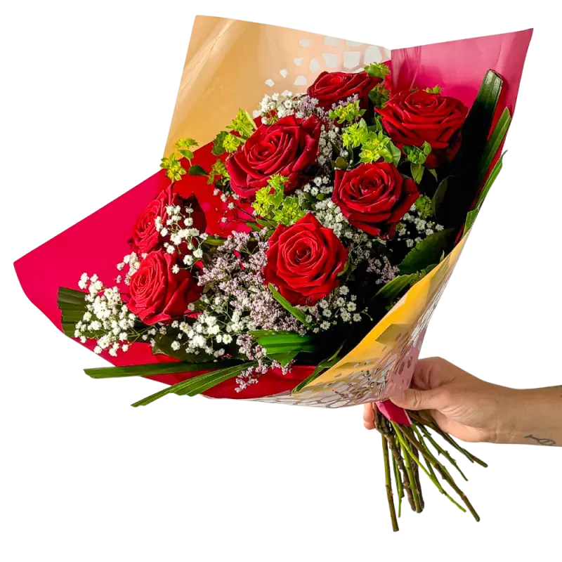 Blumenstrauß Herzensfeuer ab 23,48 € inkl. Versand