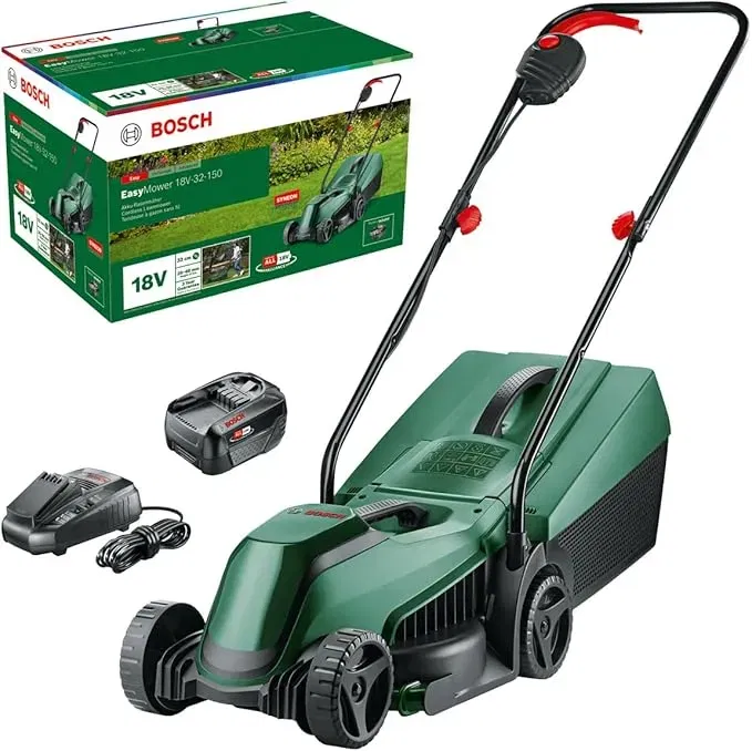 Bosch Akku-Rasenmäher EasyMower 18V-32-150 (bis zu 100m2) für 154,99 € inkl. Versand